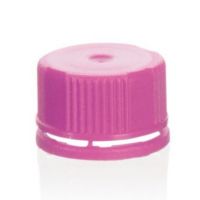 Capuchon violet joint silicone et bague d'inviolabilité