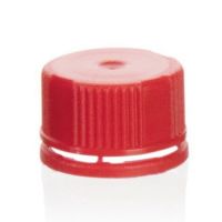 Capuchon rouge joint silicone et bague d'inviolabilité