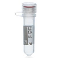 Microtube 2.0 ml sans jupe avec capuchon PP attaché avec graduation