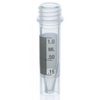 Microtube 1.5 ml avec jupe sans capuchon avec graduation