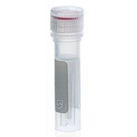 Microtube 0.5 ml avec jupe avec capuchon PP sans graduation stérile