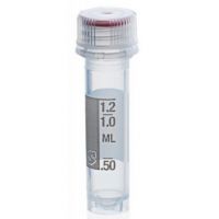 Microtube 2.0 ml avec jupe avec capuchon PP bague d'inviolabilité avec graduation